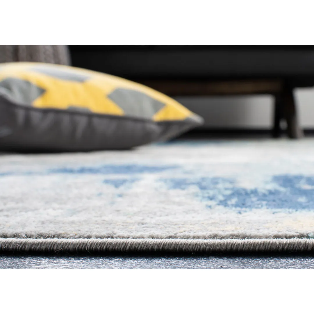 Genessys Performance Abstract Rug 17 Stories Rug Size: Runner 2' x 10'