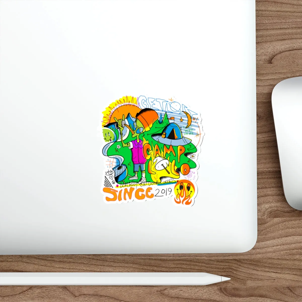 Get Lost Die-Cut Stickers