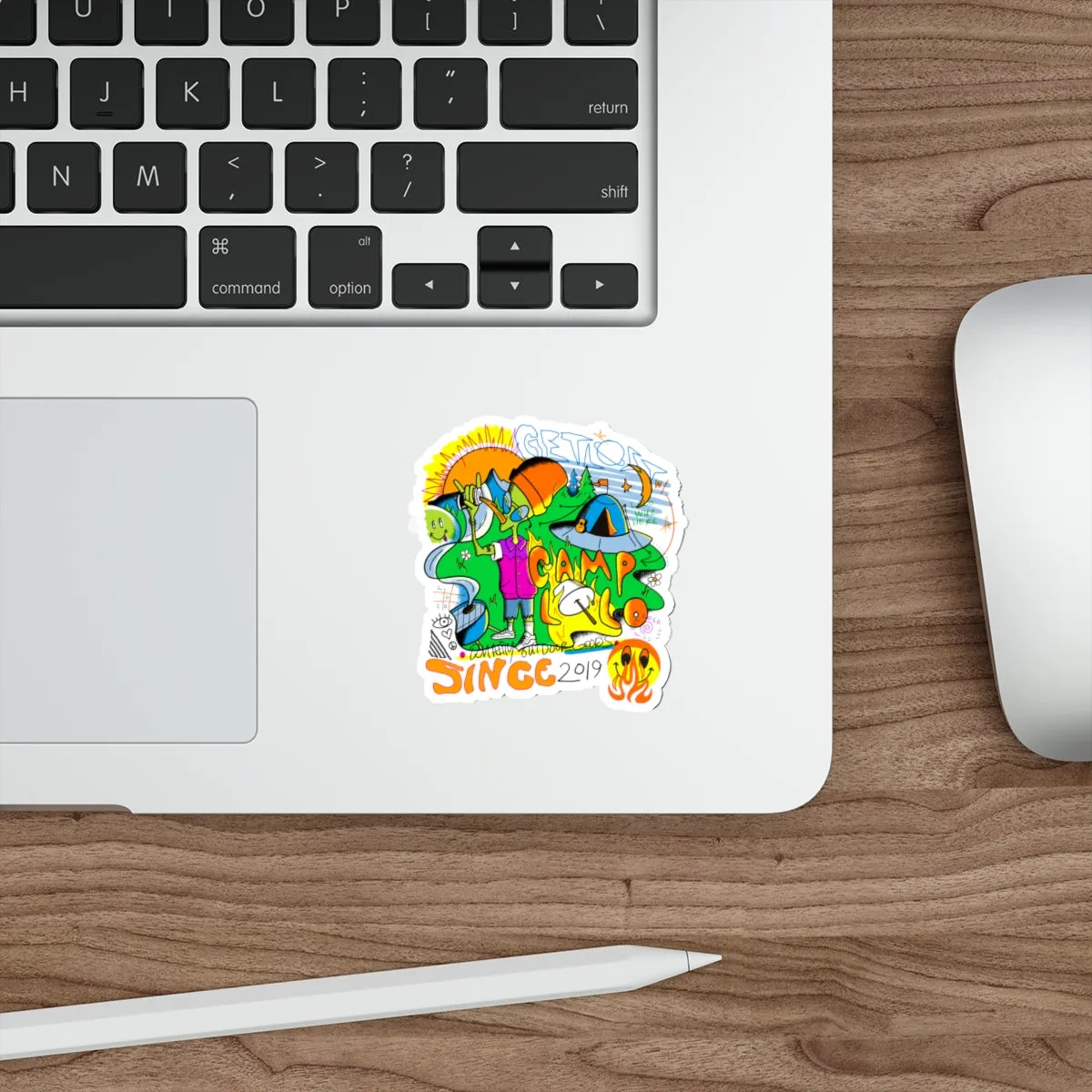 Get Lost Die-Cut Stickers
