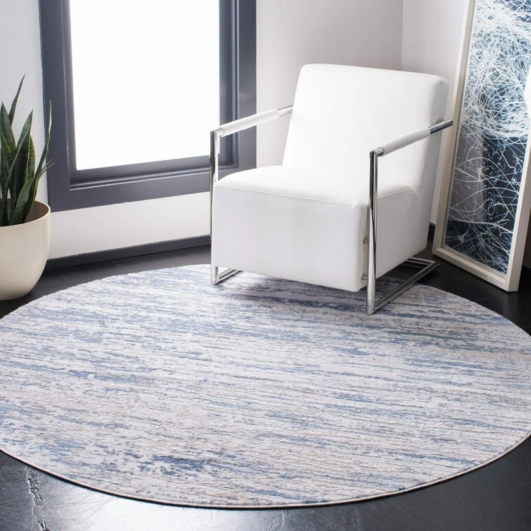 Granada 700 Performance Abstract Rug Highland Dunes Rug Size: Round 9'