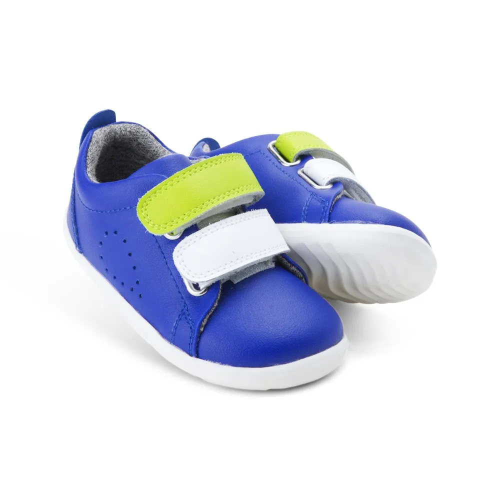 Grass Court Switch - Step Up - Blueberry (Lime   White)