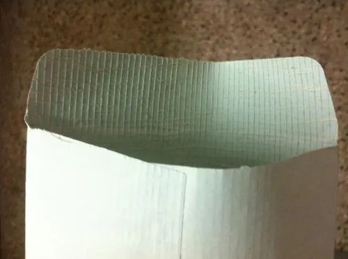 Green cloth envelope