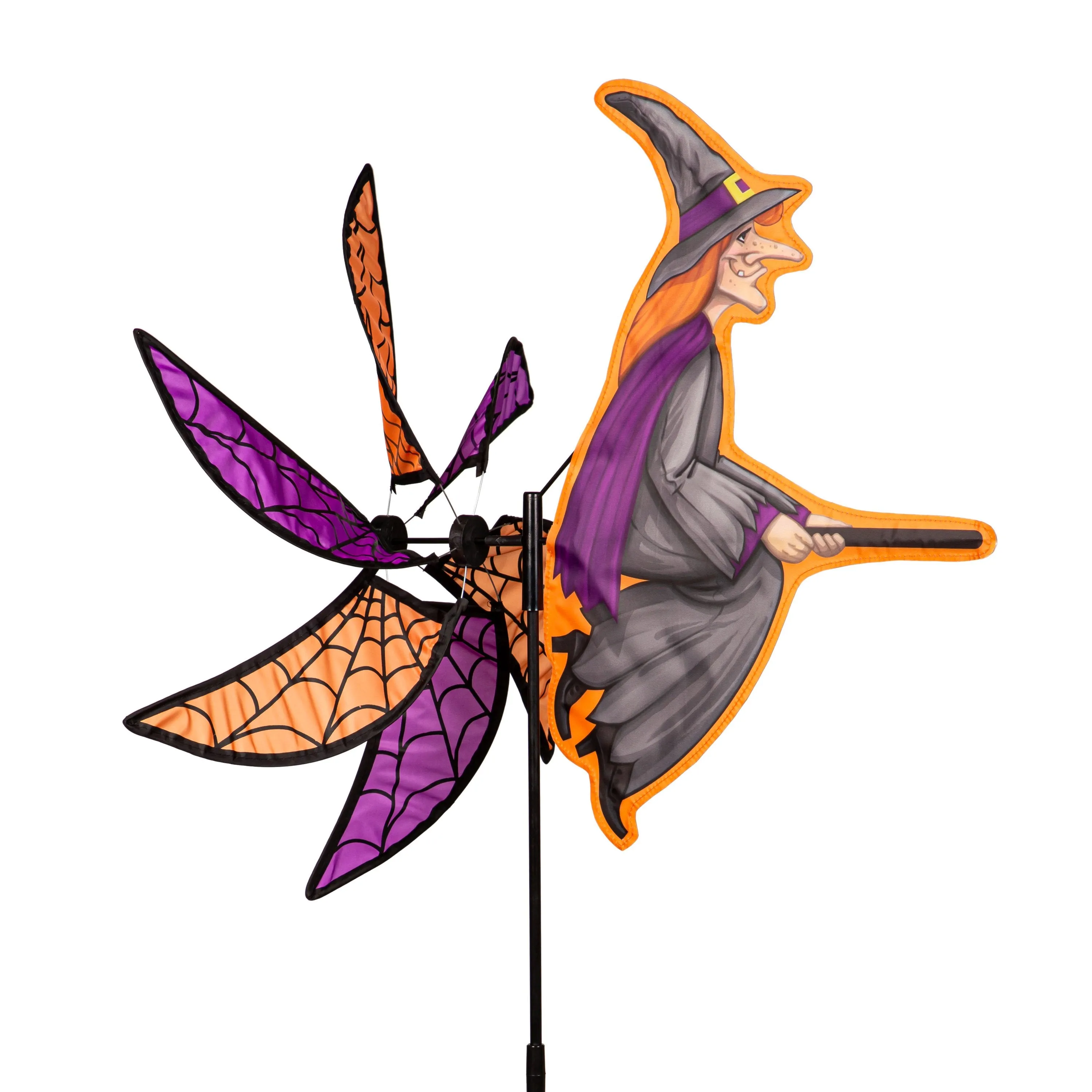 Halloween Witch Pinwheel Spinner,45642