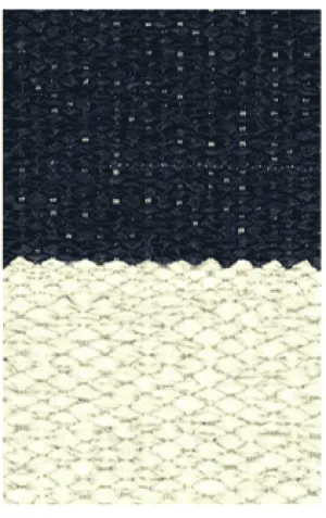 Hampton 4-inch Stripe Indoor/Outdoor PVC Rug - Navy
