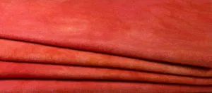 Hand-Dyed Wool Cloth - Shades of Coral