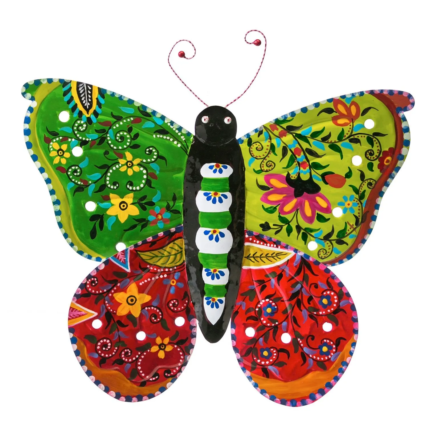 Hand Painted BoHo Butterflies, 4 Asst.,6awd171