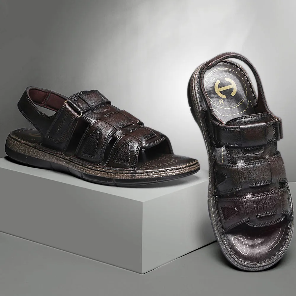 Healers By Liberty Men ACUSOFT-1 Brown Casual Sandal