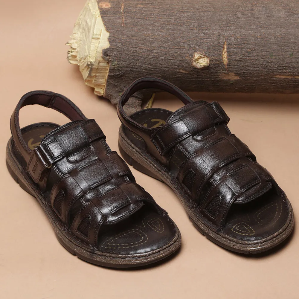 Healers By Liberty Men ACUSOFT-1 Brown Casual Sandal