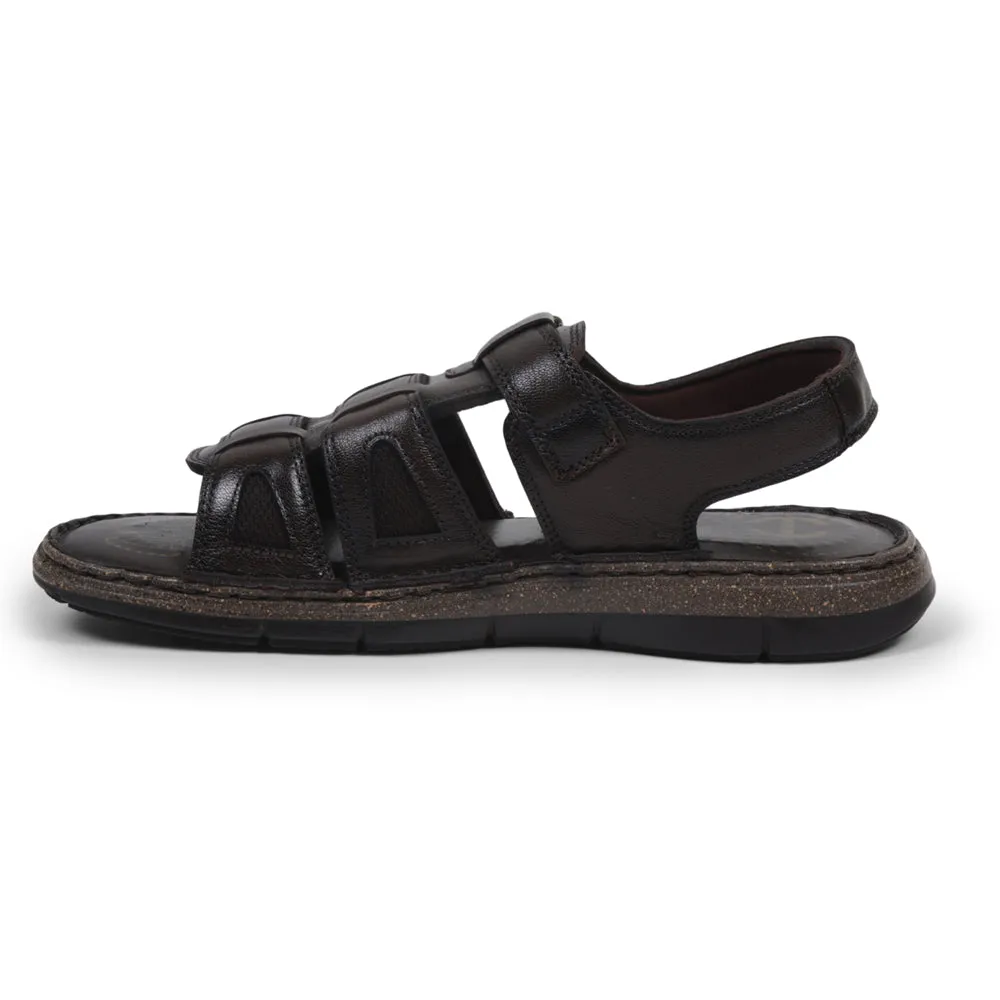 Healers By Liberty Men ACUSOFT-1 Brown Casual Sandal
