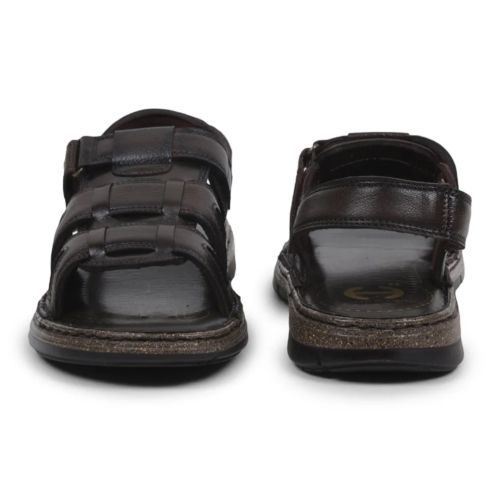 Healers By Liberty Men ACUSOFT-1 Brown Casual Sandal