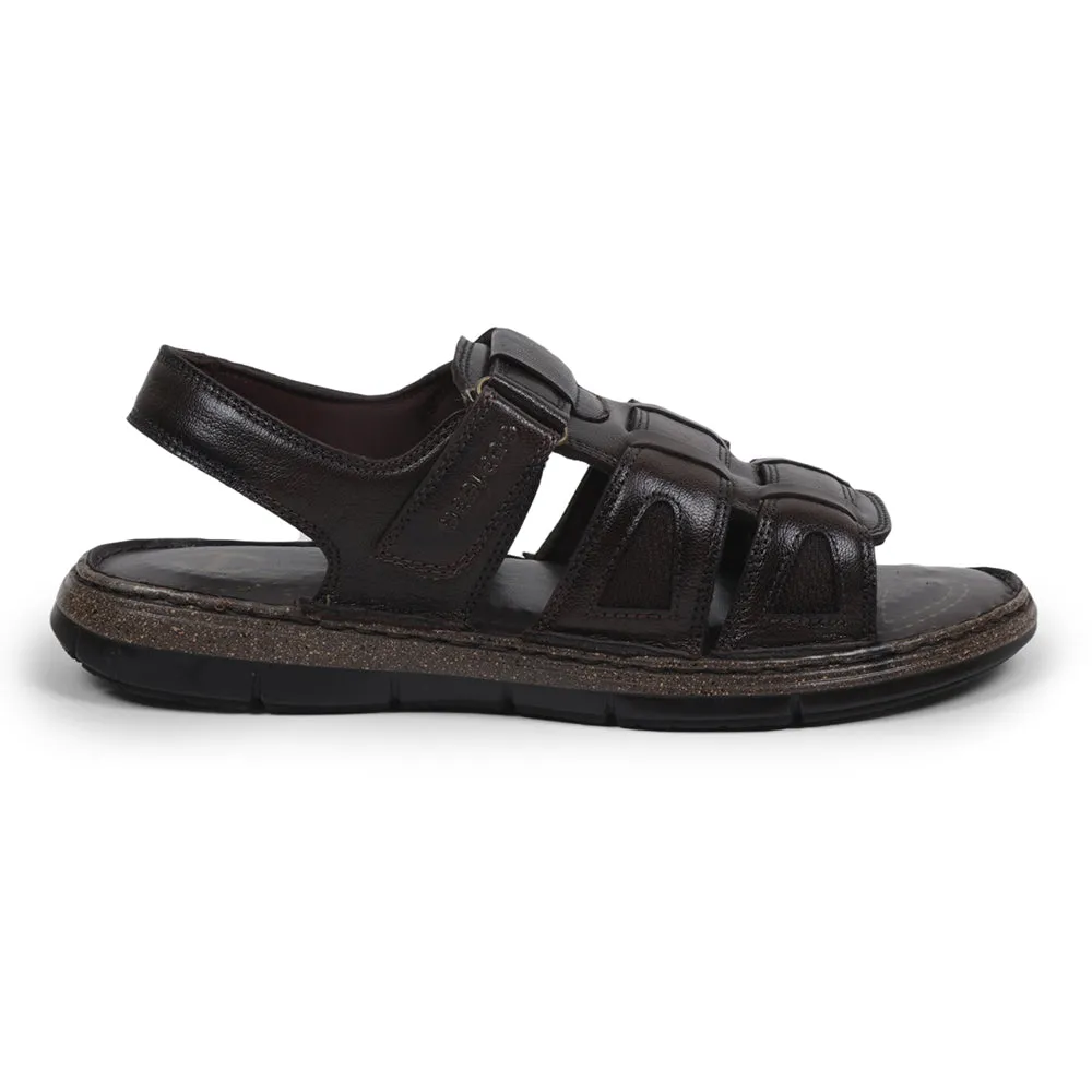 Healers By Liberty Men ACUSOFT-1 Brown Casual Sandal