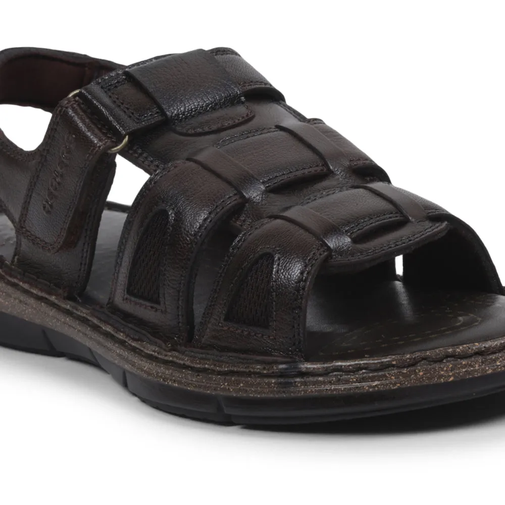 Healers By Liberty Men ACUSOFT-1 Brown Casual Sandal