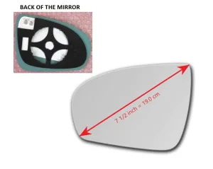 Heated Left Driver Side Mirror glass for Mercedes-Benz CLS63_AMG 2009 - 2011