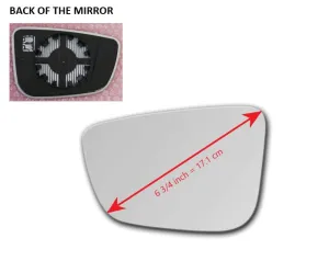 Heated Mirror Glass Similar to OEM for BMW 330E 2020 - 2022