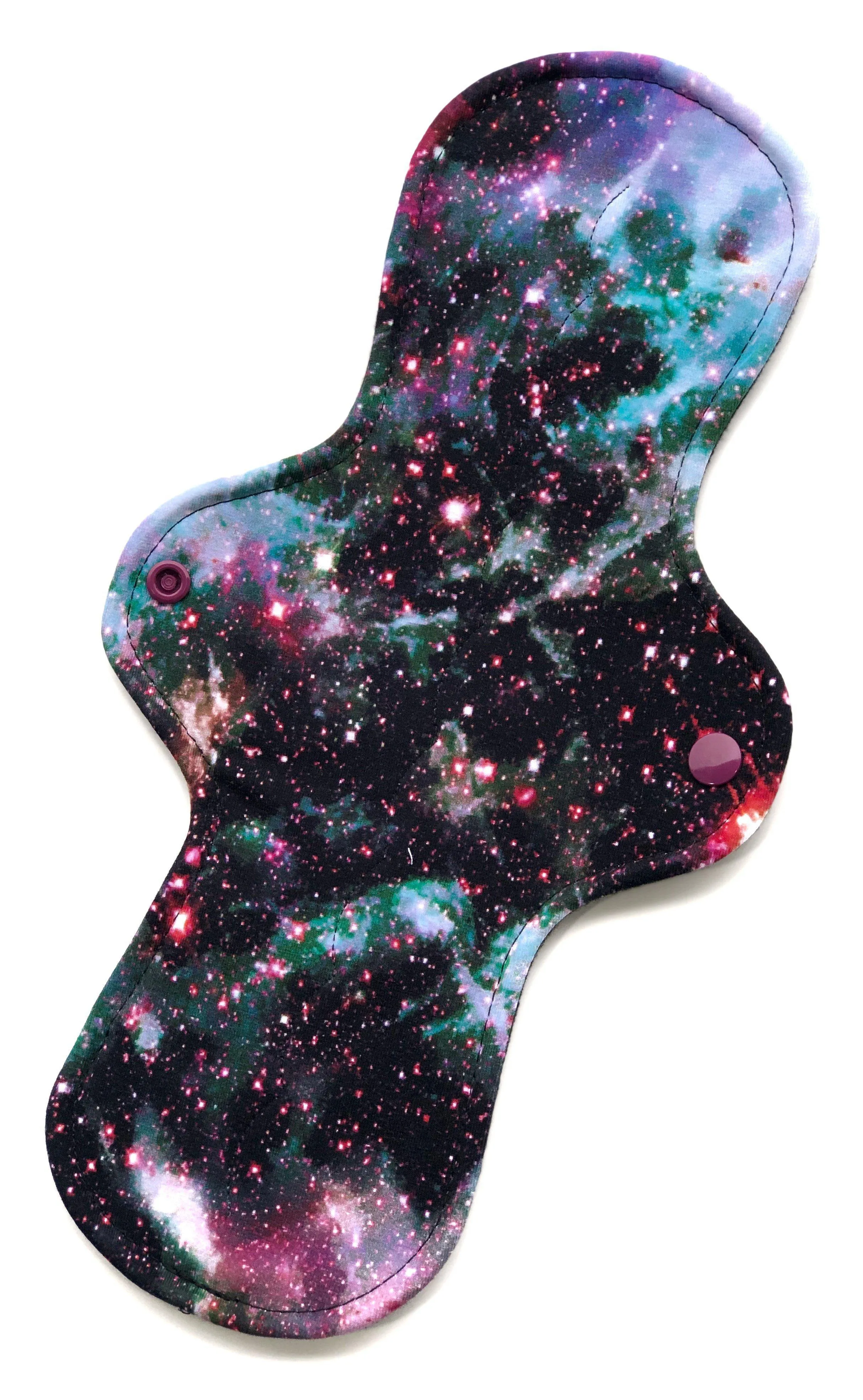 Heavy Absorbency Reusable Pads: Marble Galaxy