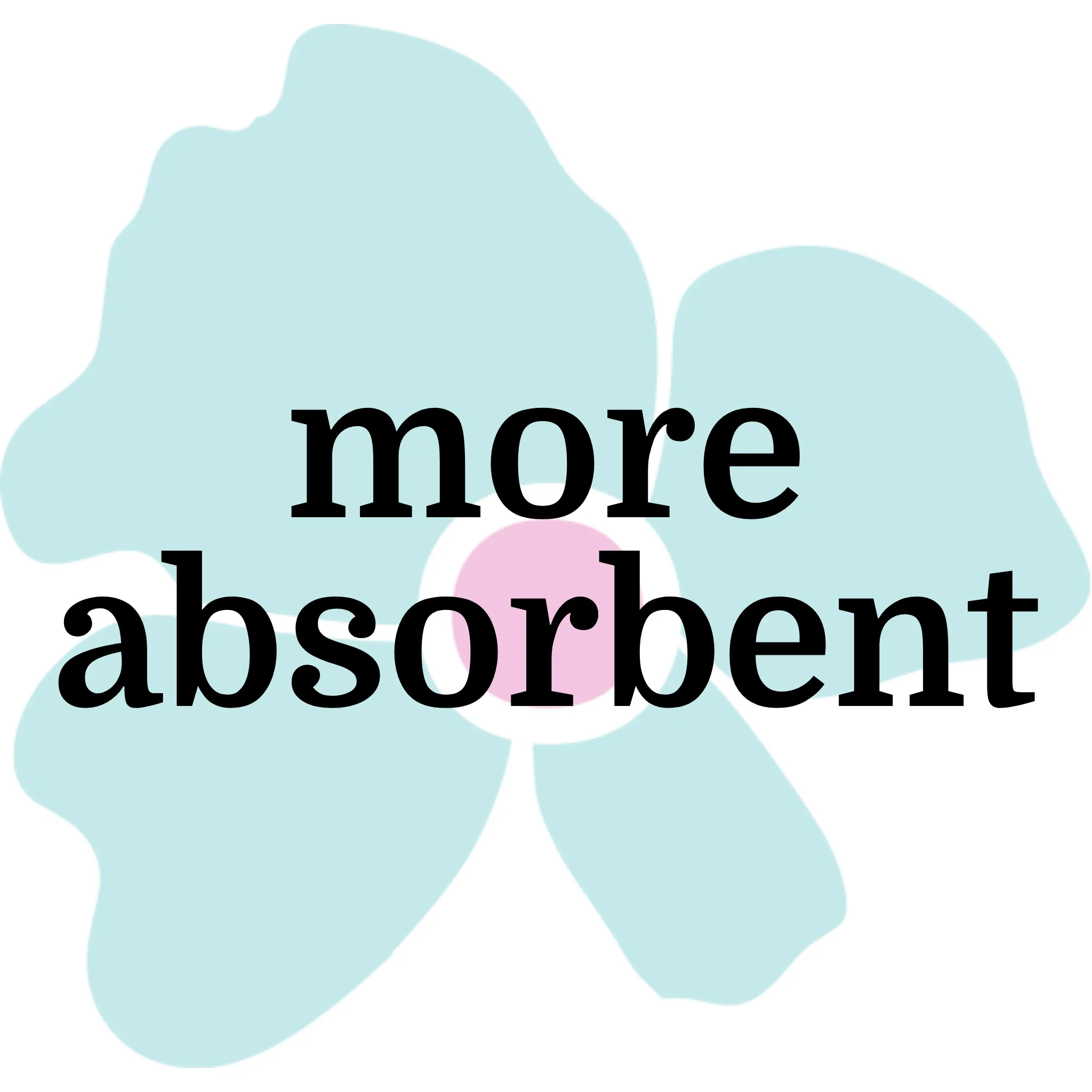 Heavy Absorbency Reusable Pads: Pansy