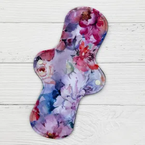 Heavy Absorbency Reusable Pads: Peonies