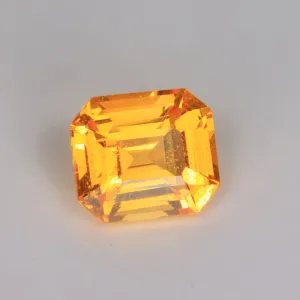 Hidden Gem #2 | Yellow Sapphire Emerald Cut from Madagascar 2.15ct