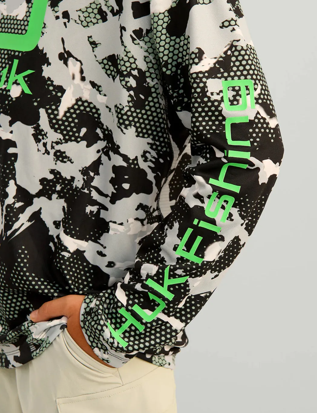 HUK Youth Icon Printed Hoodie