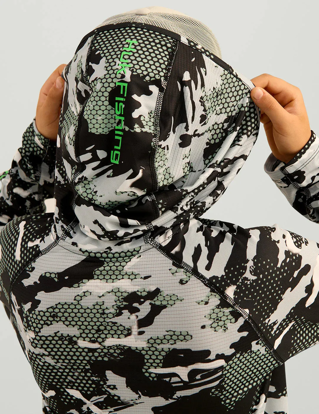 HUK Youth Icon Printed Hoodie