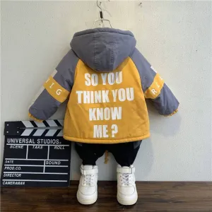 INSTOCK-Boys Plush Cotton Jacket