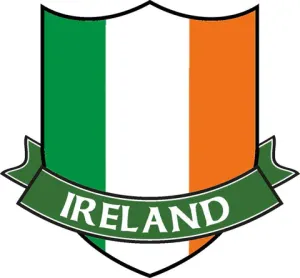Irish Souvenir Stickers
