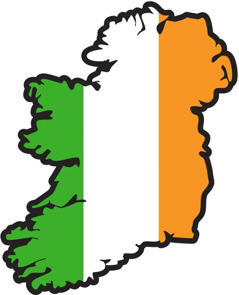 Irish Souvenir Stickers