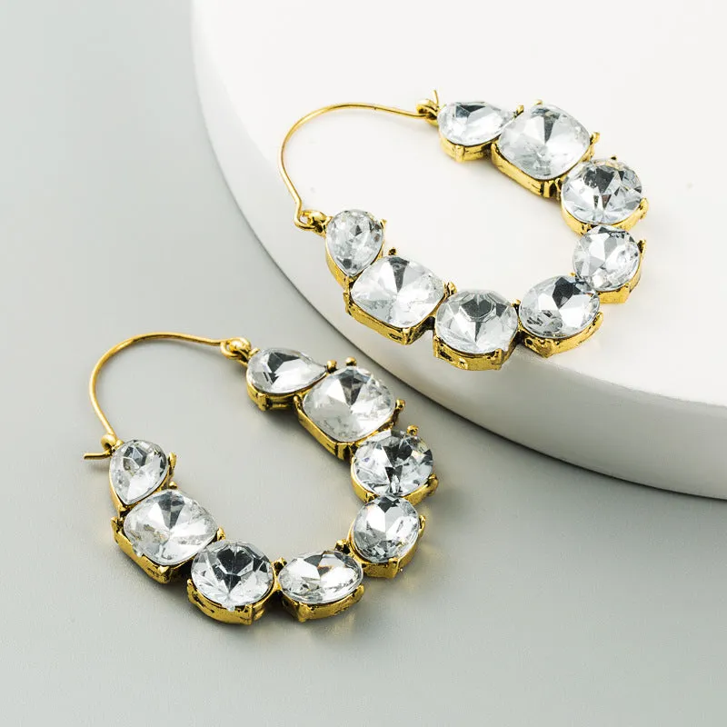 Just Lil Things  Silver Hoop Earrings jlt11253