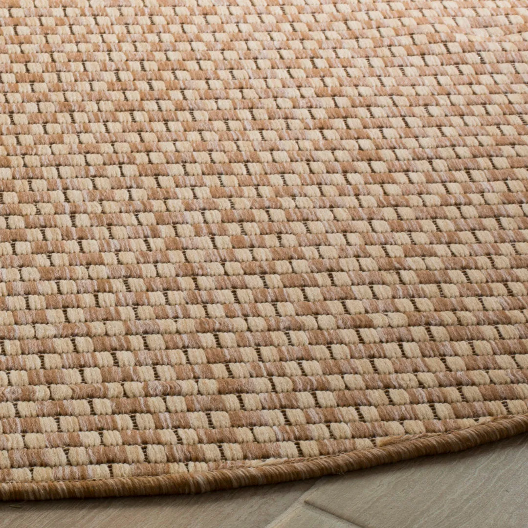 Kaylah Performance Geometric Rug Highland Dunes Rug Size: Round 5'3"