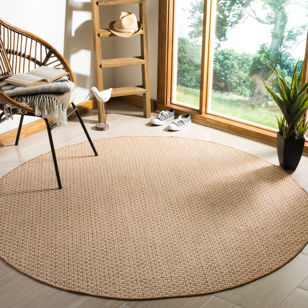 Kaylah Performance Geometric Rug Highland Dunes Rug Size: Round 5'3"