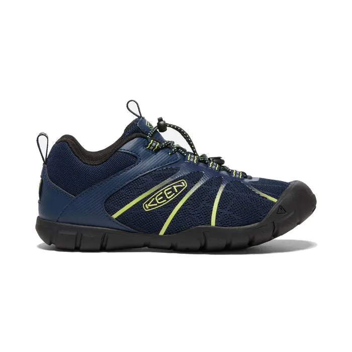 KEEN Big Kids' Chandler 2 CNX Sneaker - Black Iris/Evening Primrose