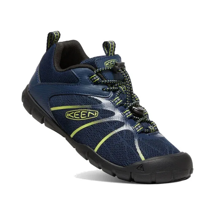 KEEN Big Kids' Chandler 2 CNX Sneaker - Black Iris/Evening Primrose