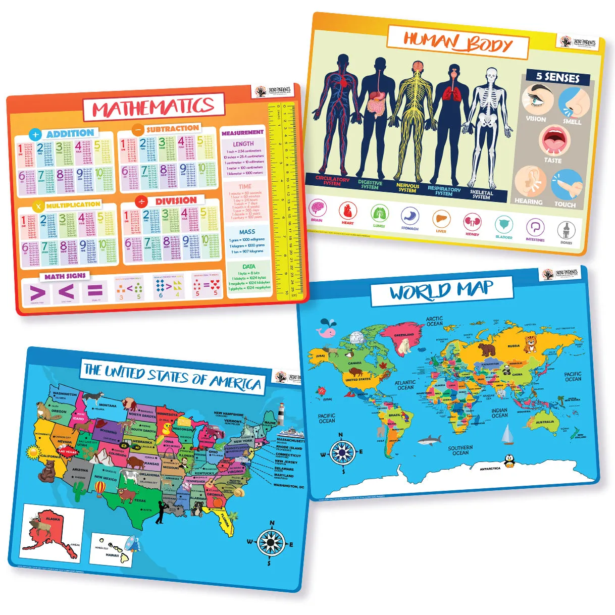 Kids Placemat - School Age