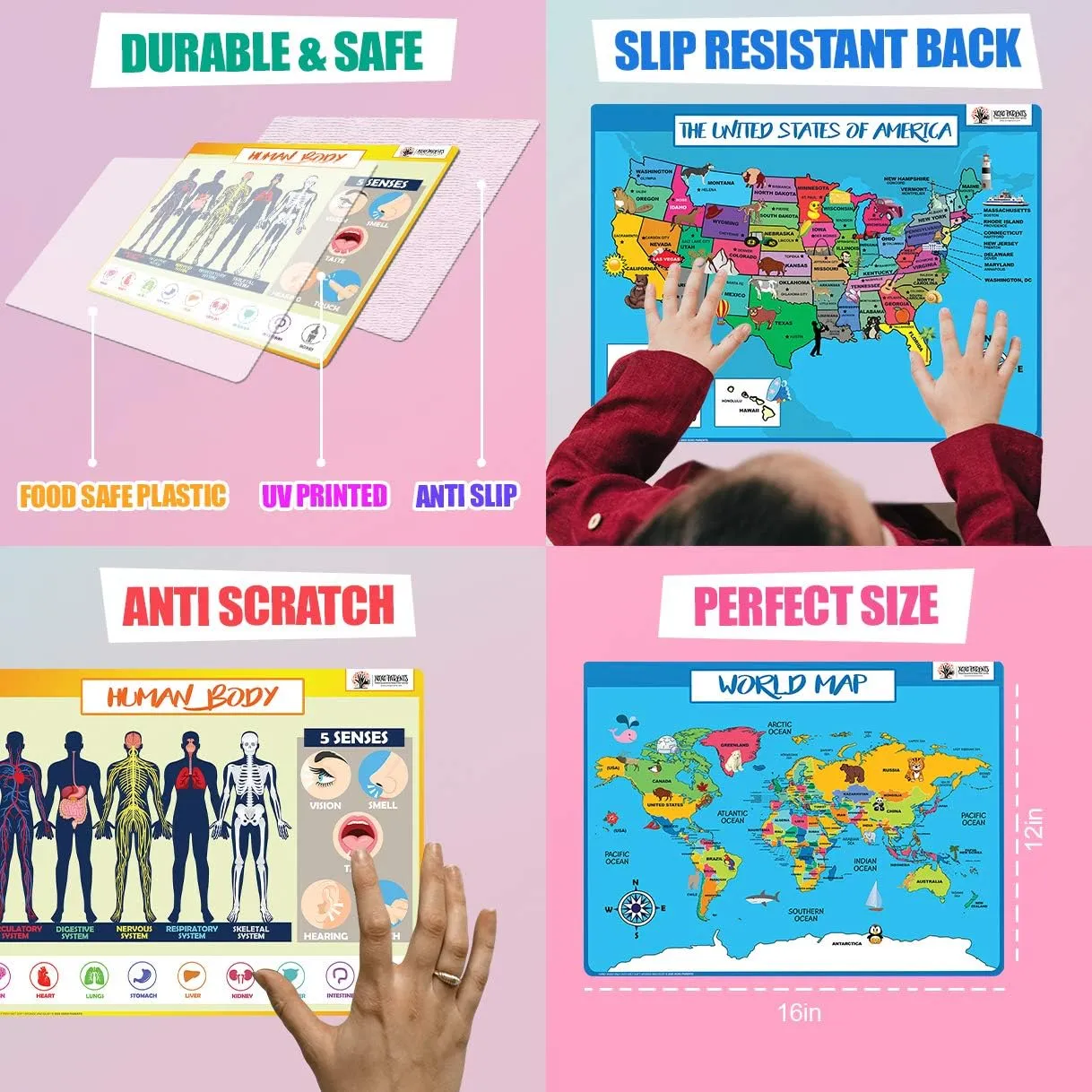 Kids Placemat - School Age