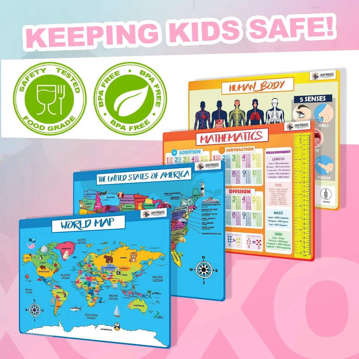 Kids Placemat - School Age
