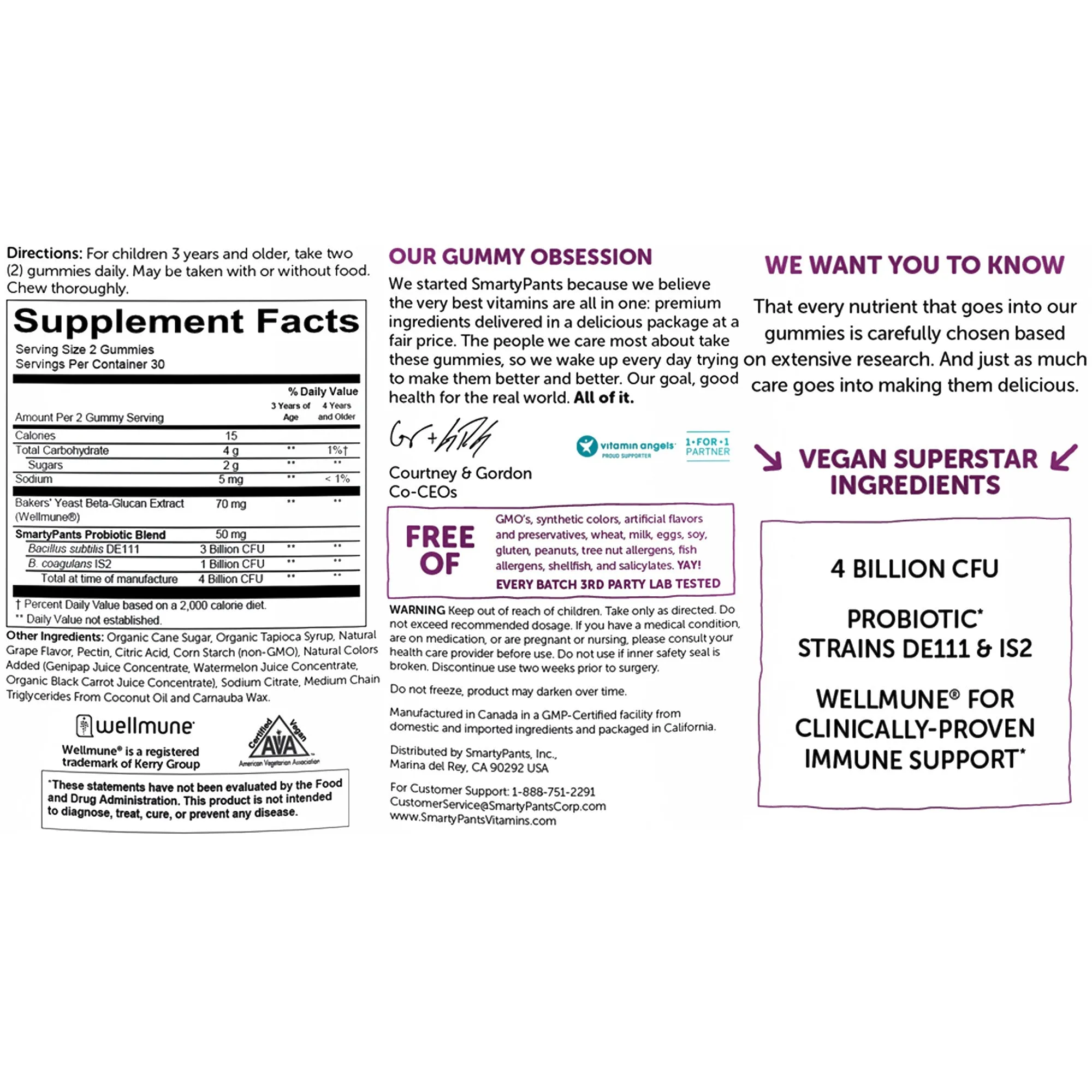 Kids Probiotic Complete Grape