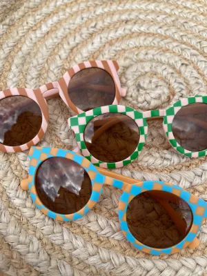 Kids Round Sunglasses - Funky Colours