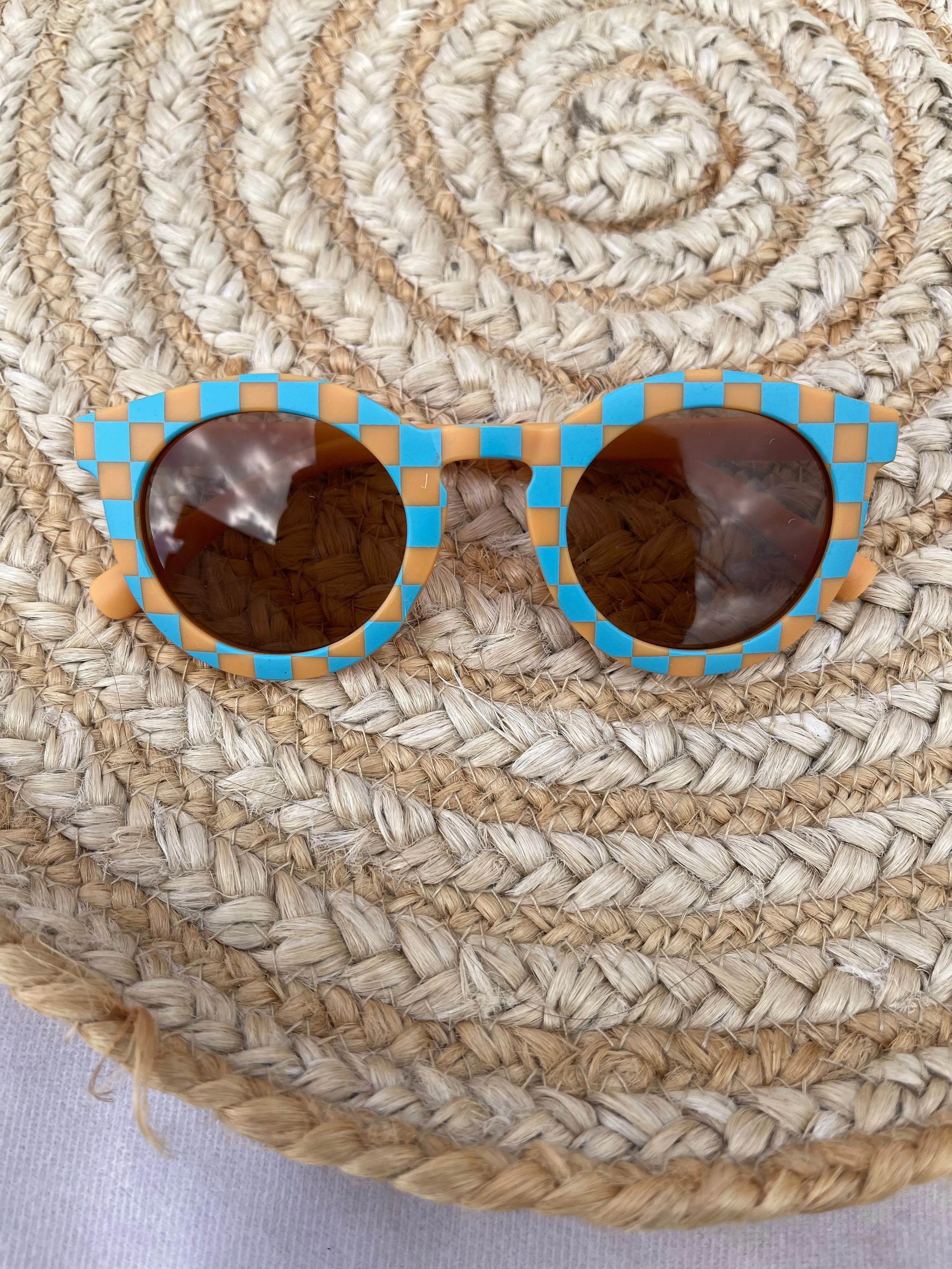 Kids Round Sunglasses - Funky Colours