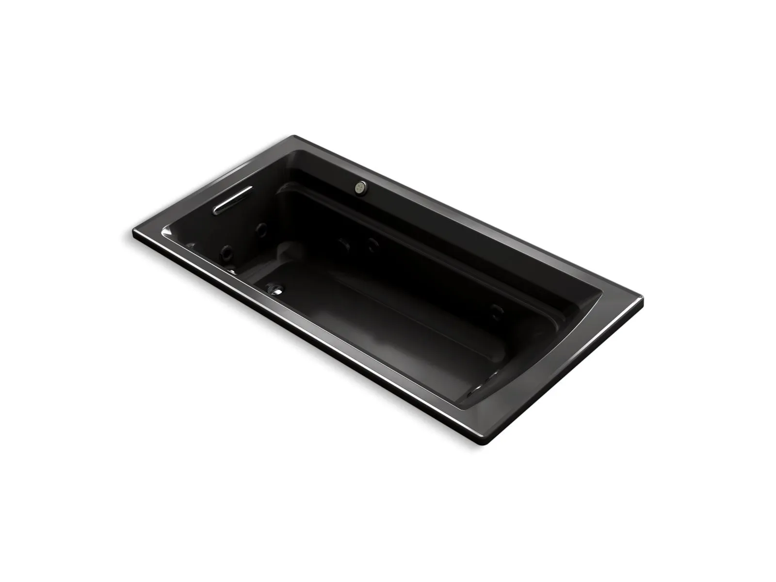 KOHLER K-1124-XHGH Archer 72" x 36" drop-in Heated BubbleMassage air bath and whirlpool