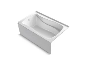 KOHLER K-1239-GHLA Mariposa 60" x 36" alcove Heated BubbleMassage air bath, left drain
