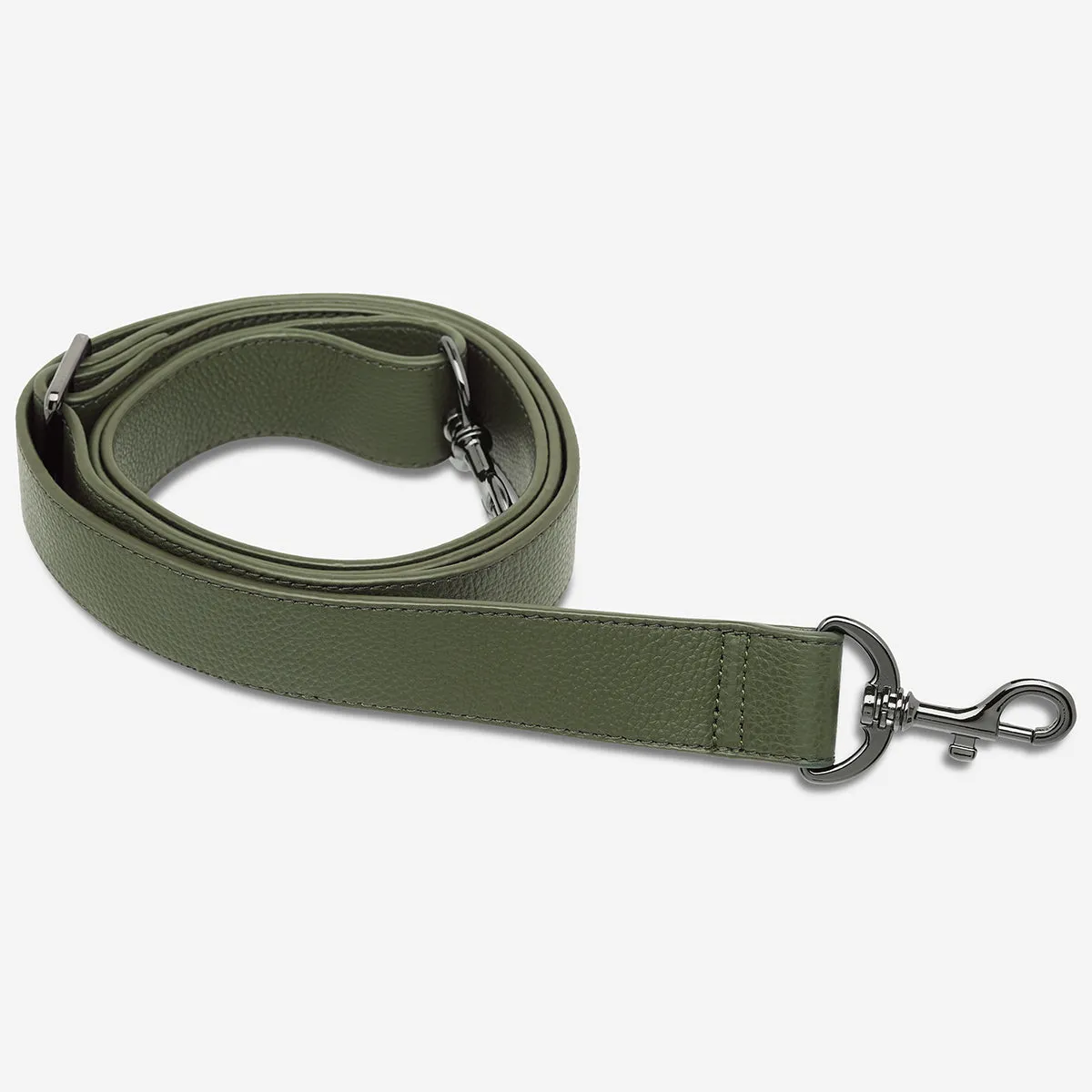 Leather Strap Wide - Khaki