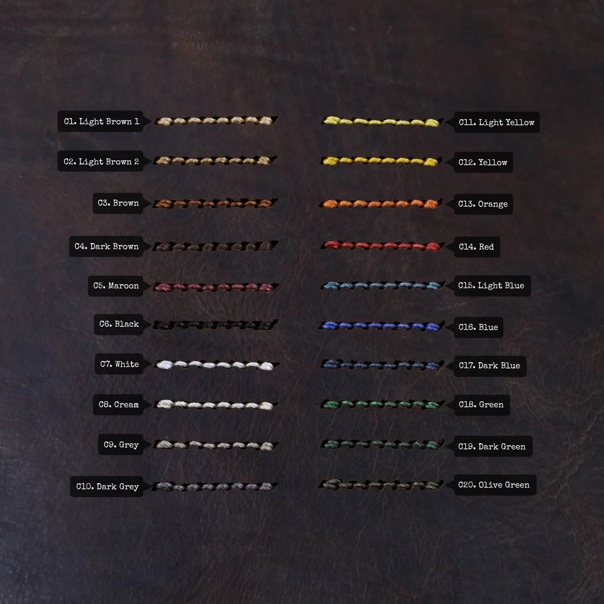 Leather Watch Strap, Douglas 110 | Full Stitch