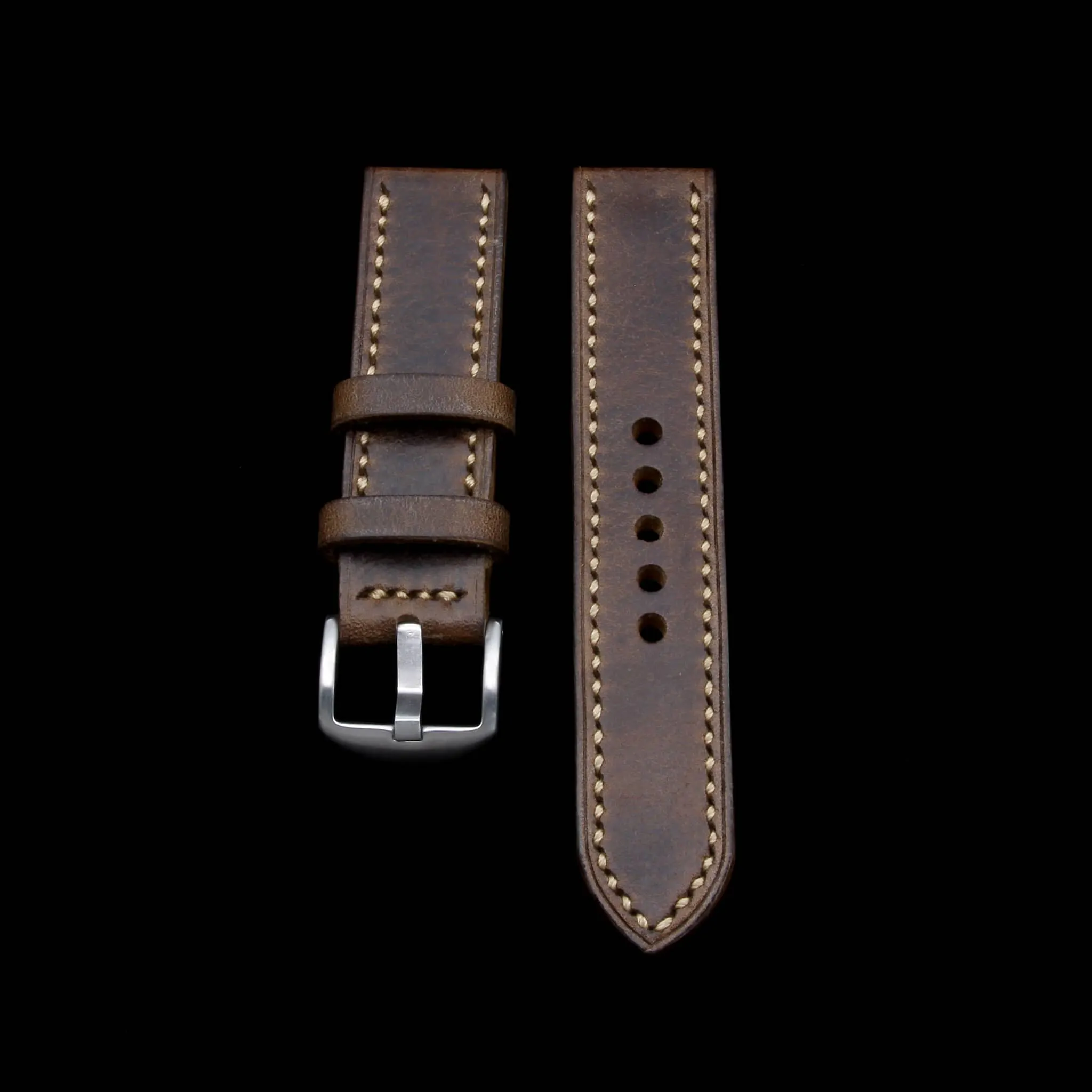Leather Watch Strap, Douglas 110 | Full Stitch