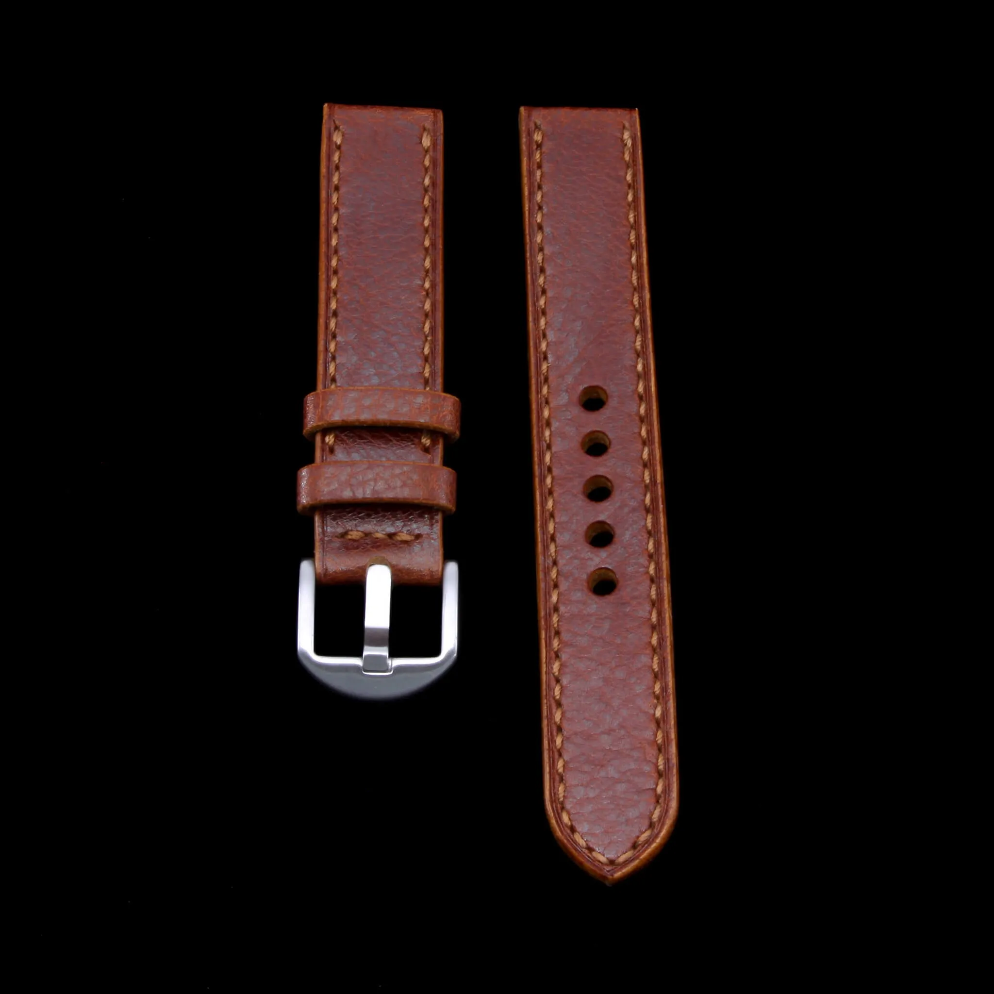 Leather Watch Strap, Maremma 503 | Full Stitch