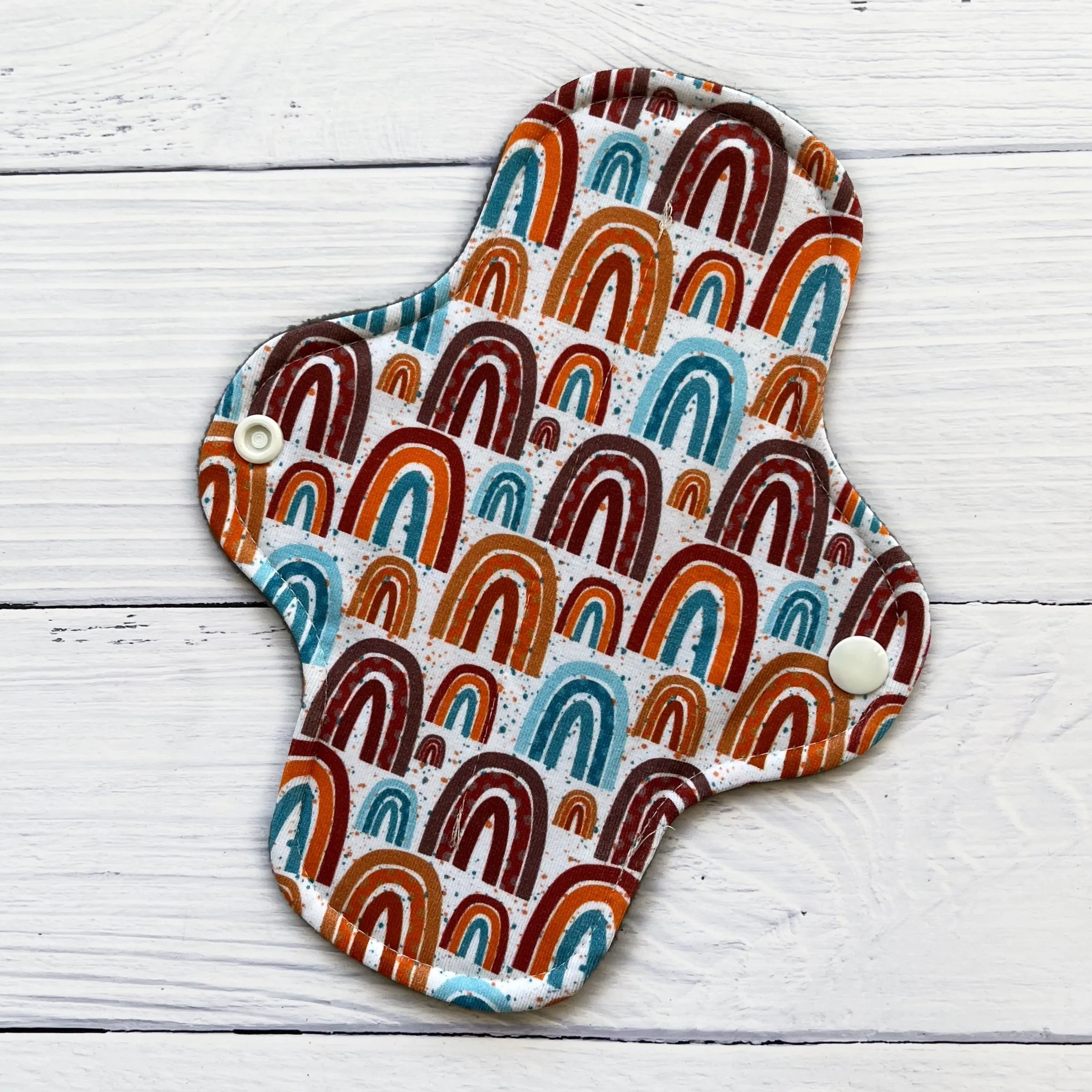 Light Absorbency Reusable Pads: Neutral Rainbow