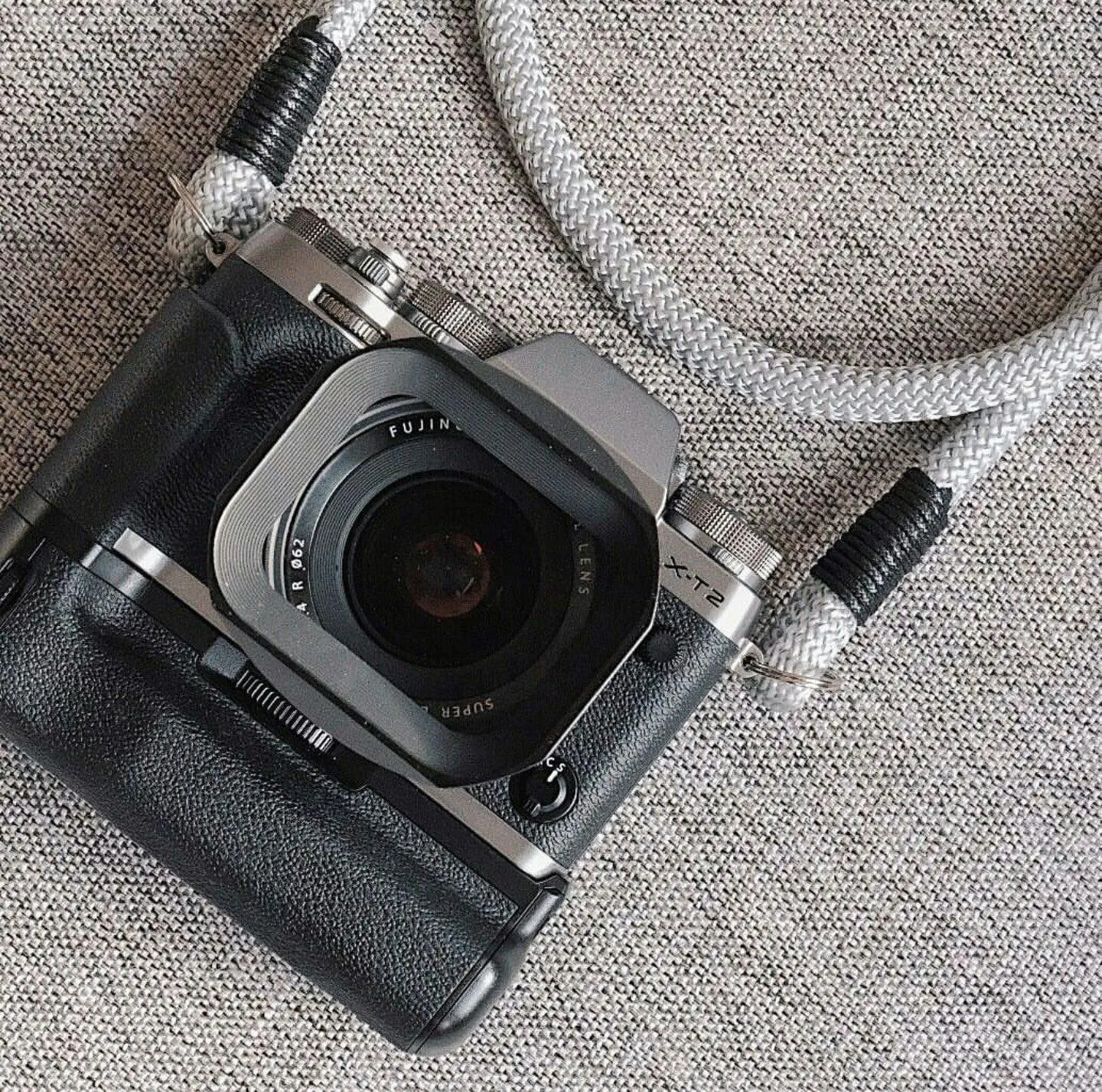 Light Grey Camera Strap