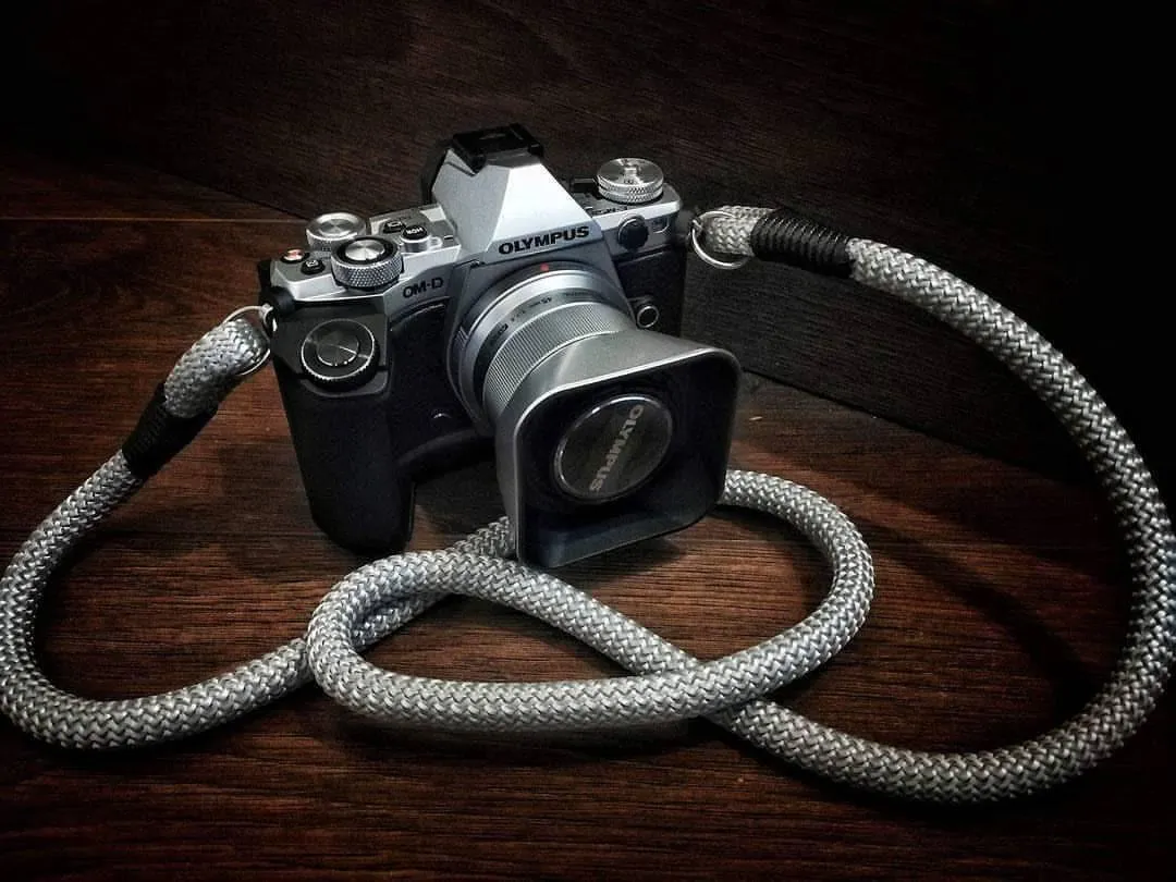Light Grey Camera Strap