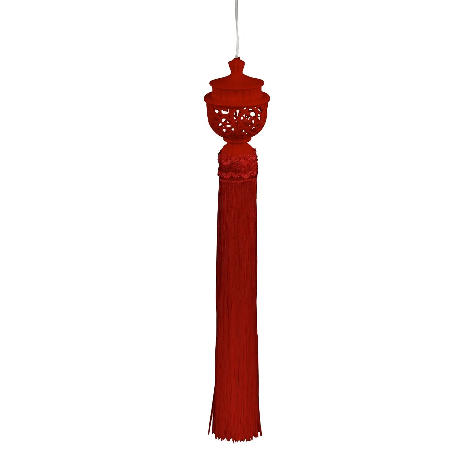 Lighted Tassel, Red,45t357bl