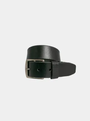 Loop Leather - State Route Belt - Black