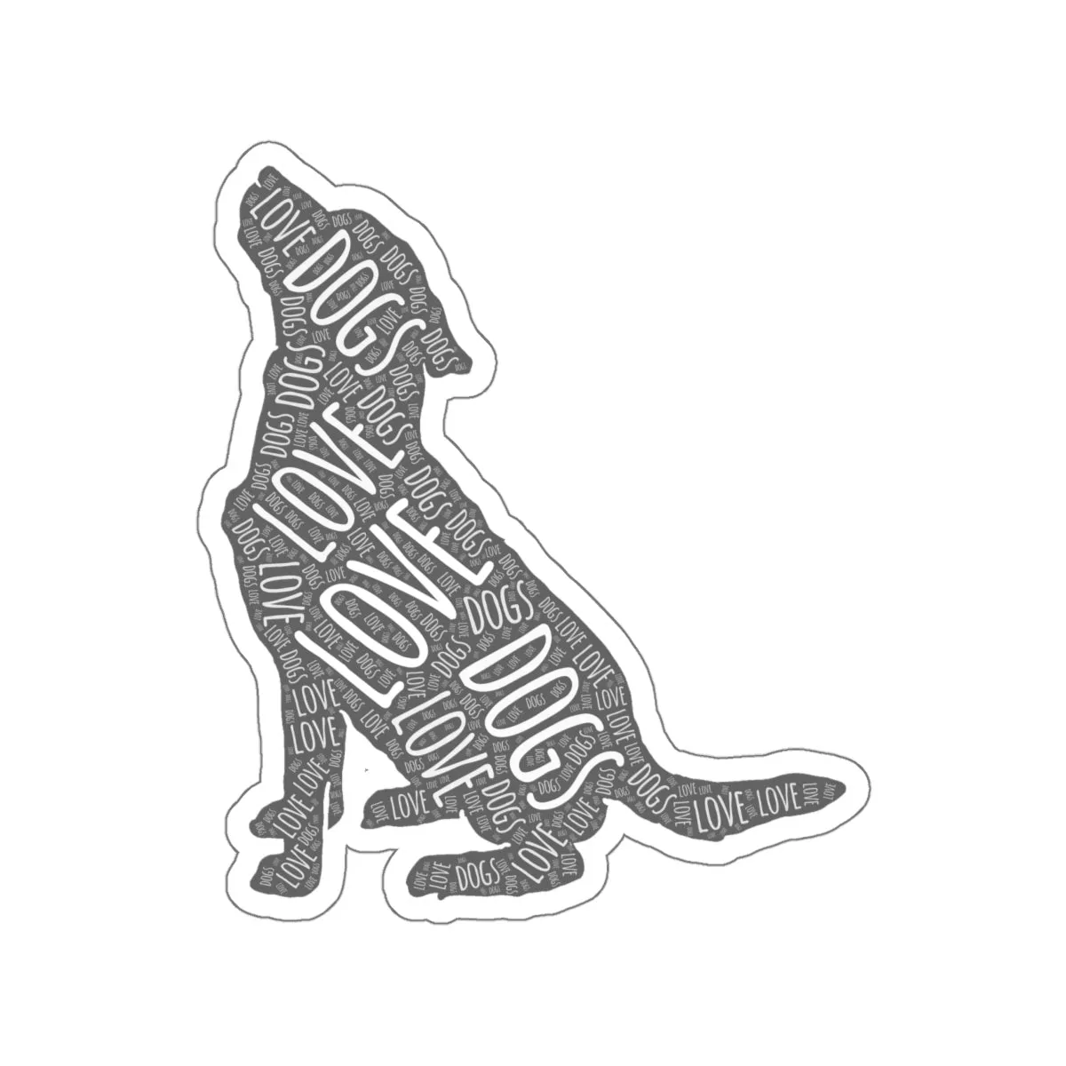 Love & Dogs Lab - Premium Sticker